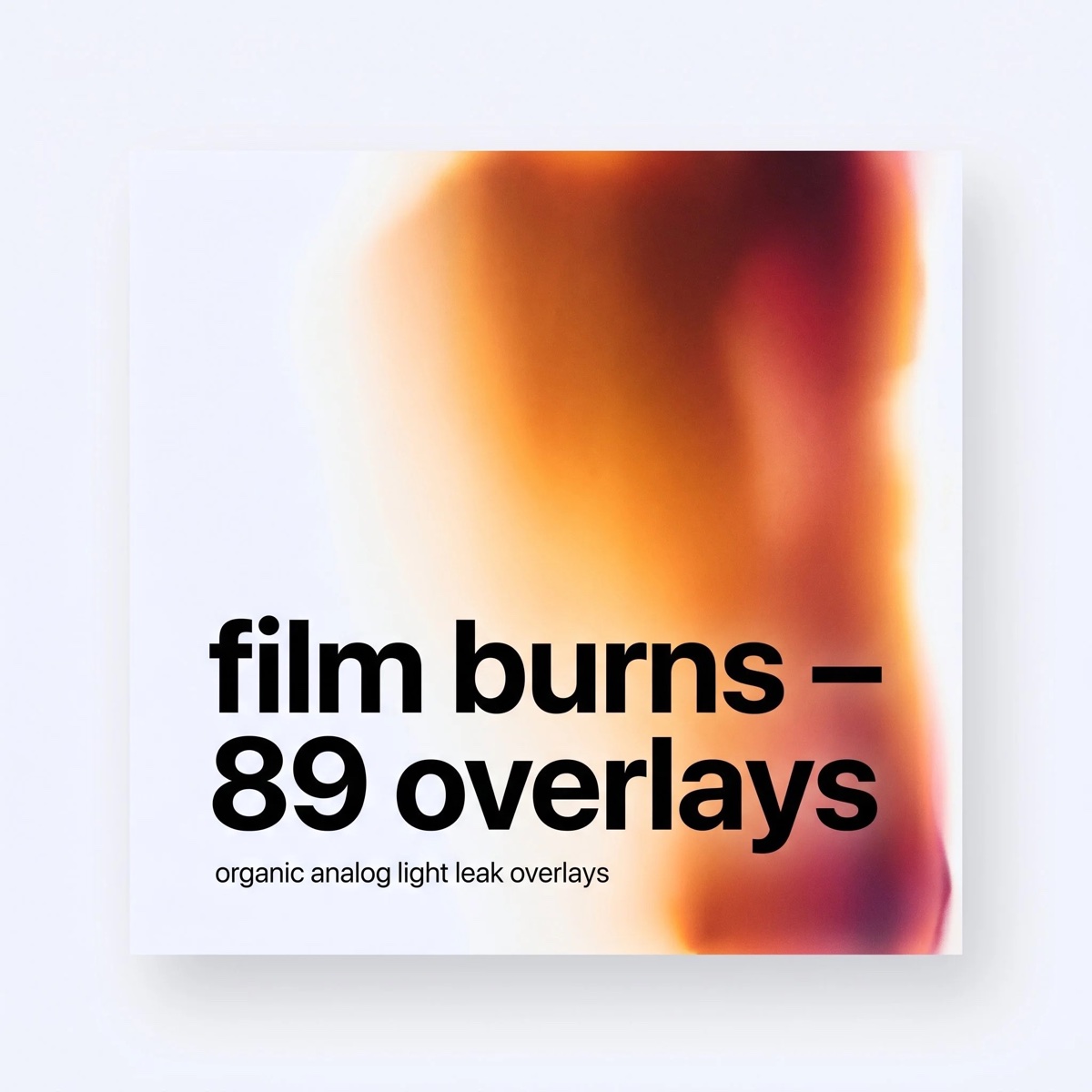 Portada de film burns · 89 overlays